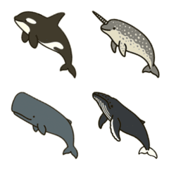 海洋哺乳類スタンプ・絵文字パック