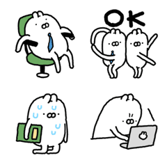 醜白兔-第三醜-潦草上班族