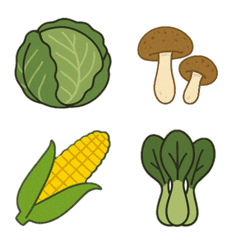 野菜スタンプ・絵文字パック