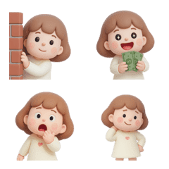 充滿朝氣的小女孩 1