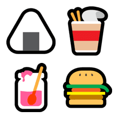 귀여운 음식 아이콘