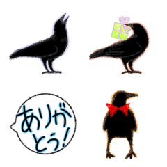 Crow Emoji by nonch!
