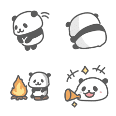 パンダの日常色々絵文字