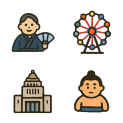 Tokyo All-in-One Cute Local Emoji