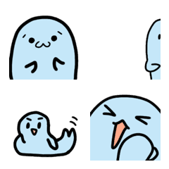 アザラシかな？リアクションにも！