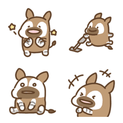 オカピの日常色々絵文字