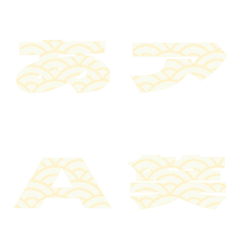 Clip-Emoji Deco Text(Kana/Alphanum) 89