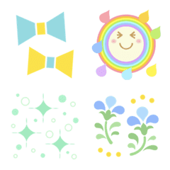 ポジティブメッセージに添える絵文字
