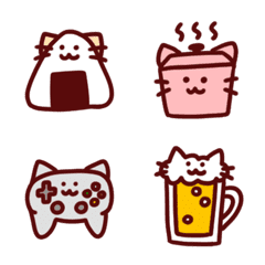 日常ねこ化絵文字～天気も日用品も全て猫～