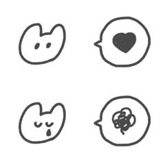 こうさぎ ちゃむ のシンプルなふきだし