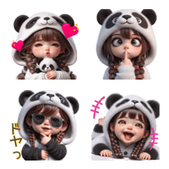 パンダちゃん❤️可愛くて毎日送りたくなる