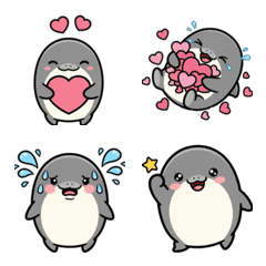 Lovely Finless Porpoise Emoji