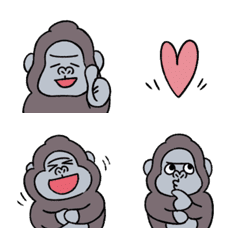 ゴリラちゃんの絵文字2