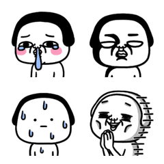 超現實女子ー負面表情Emoji