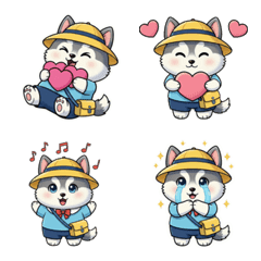 Lovely Toddler Husky