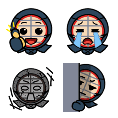 剣道絵文字3 表情シリーズ