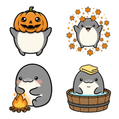 Autumn Finless Porpoise & Halloween