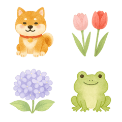 ほんのり優しい♡水彩画 2