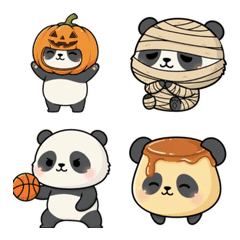 Autumn Panda & Halloween Fun