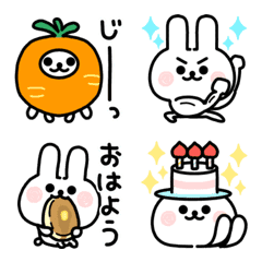 Rabbit Emoji ver.2 everyday life