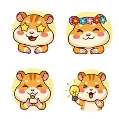 Round Hamster Ball Emojis
