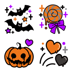 Cute! Halloween Mix Emoji Set