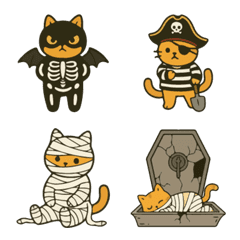 แมวฮาโลวีนสุดน่ารัก