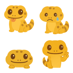 Leopard gecko stamps for everyday use