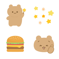 귀엽고 표정 풍부한 곰