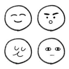 シンプルなかお その1