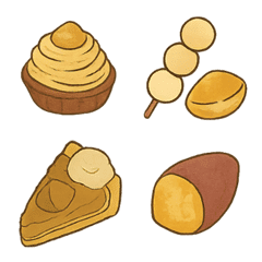 Soft & Cute Autumn Sweets Collection