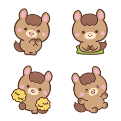 まんまるウマさんの絵文字１