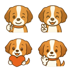 Kooikerhondje Cute Emoji