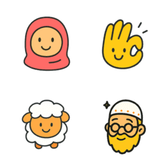 อิโมจิ ไลลา v1 - มุสลิมน่ารัก ฮิญาบ