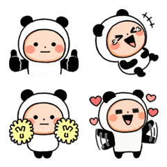 ▶︎動くパンダタイツまる2