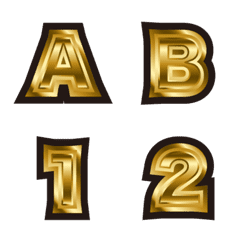 Alfabet-2, 1 emas, emoji