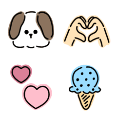 simple cute Emoji everyday