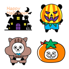 Pankun and Panchan Autumn Emoji
