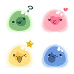 ▶︎動く✨ぷるるんスライム絵文字