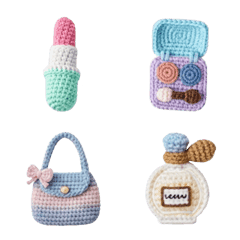 Stylish dreamy girl emoji