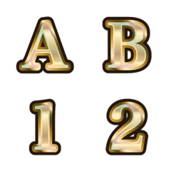 알파벳 -2, 민코, 7 플래티넘, 이모티콘