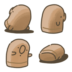 Haniwa lost in thought