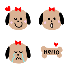 ♡わんちゃん絵文字♡