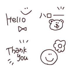 ◯シンプル絵文字◯◯