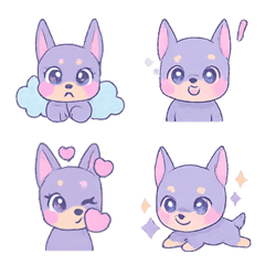 Dreamy-cute Doberman