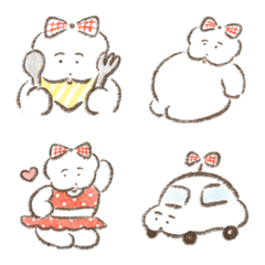 ワヌ美ちゃん絵文字