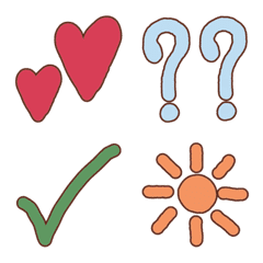 シンプルな絵文字＆記号