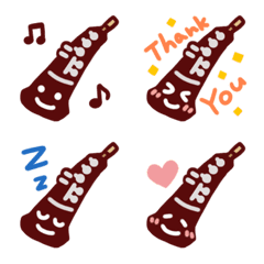 Oboe Emoji [Instruments, Wind Ensemble]