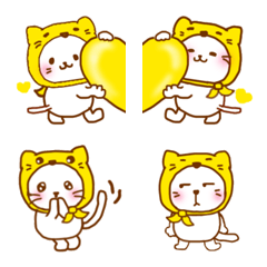 推し色猫さん推しニャン（黄）
