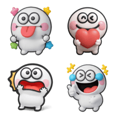 白くて丸いやつ♡伝わるリアクション